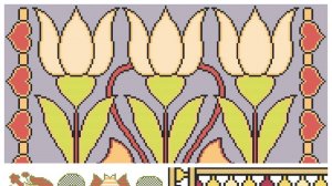СТАРИННЫЕ СХЕМЫ. Рукоделие, вышивка. Подборка №85.