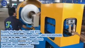 【Hydraulic Hose SAE 100 R13】Supplier - How to produce Hydraulic Hose R13, Steel Wire Hydraulic Hose