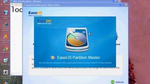 How To make a new partation in windows xp