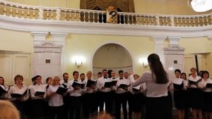 Словац.н.п. "Ивушка", в обр. В.Новака, пер. И.Лицвенко, Любительский хор Карельской гос. филармонии