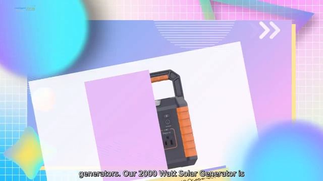 2000 Watt Solar Generator Factory смотреть онлайн