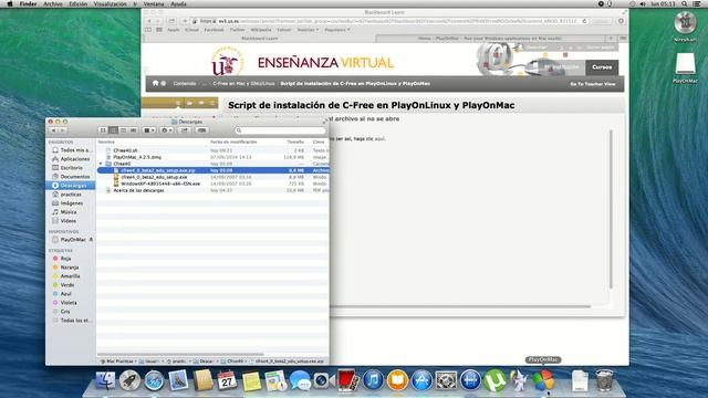 Tutorial Instalación de C-Free en Mac OS Mavericks