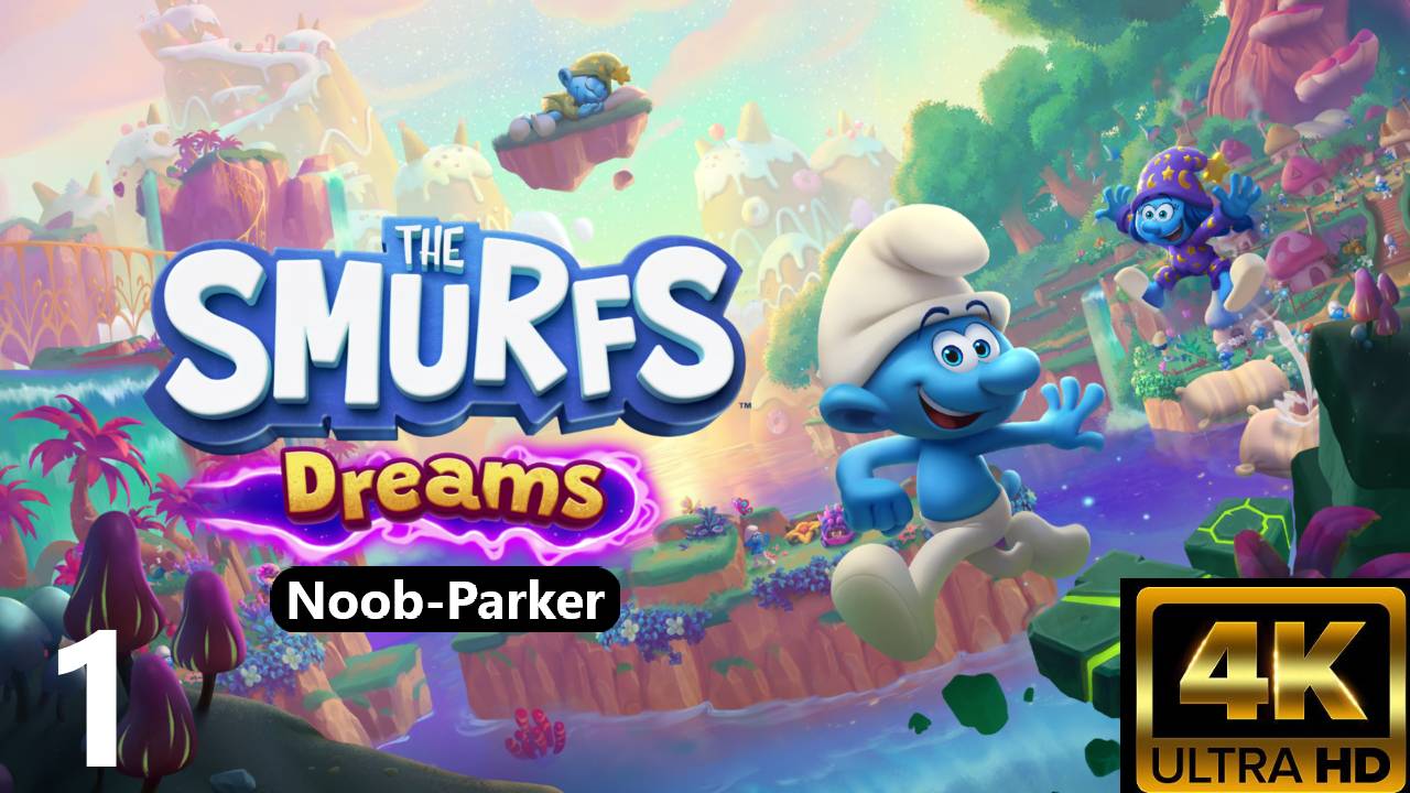 THE SMURFS DREAMS смурфы прохождение 4K часть 1