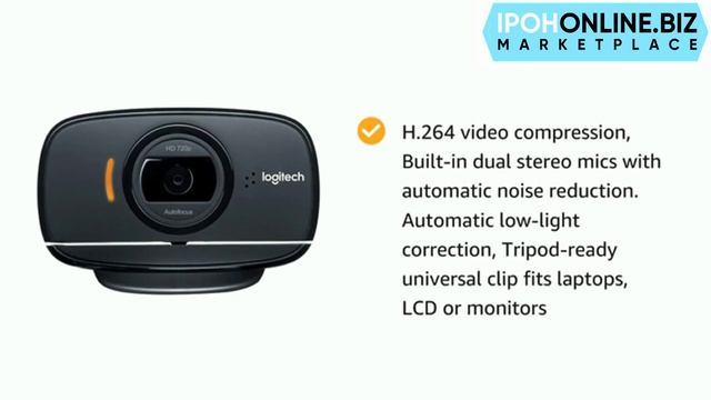 LOGITECH | B525 Commercial HD Webcam | IPOHONLINE смотреть онлайн