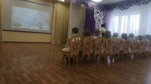 Открытое зимнее музыкальное занятие.