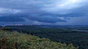 ураган .редкое явление погоды новости погоды Момент прихода стихии на Уфу! БАШКИРИЯ 22 06 2024