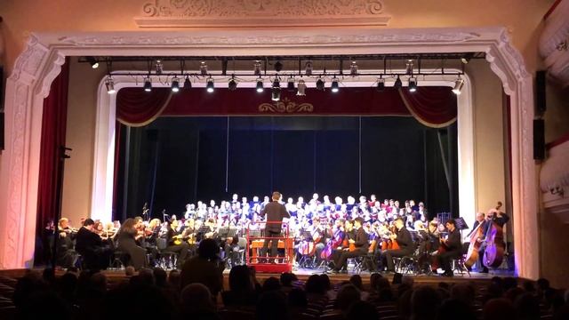 П. Чайковский - Торжественная увертюра 1812 Театр оперы и балета г. Владикавказа 122023 г.