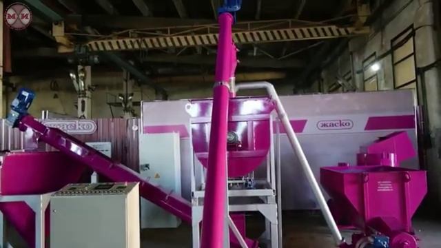 Организация участка подготовки мясокостного сырья к экструдированию Жаско-ЭОМ