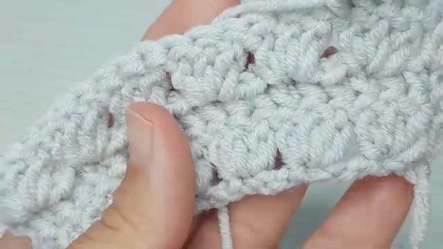 узор крючком - Вязание крючком #узорыкрючком #узоркрючком #вязаниекрючкомузоры