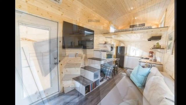 Деревянный транспортный контейнер Tiny Homes смотреть онлайн