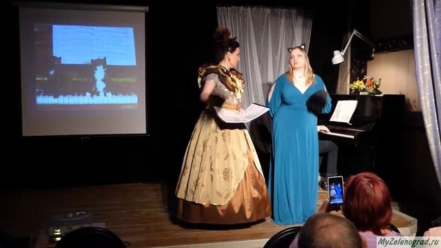 Дж. Россини "Дуэт кошек". Исполняют Нелли Семенкина и Мария Никитина смотреть онлайн