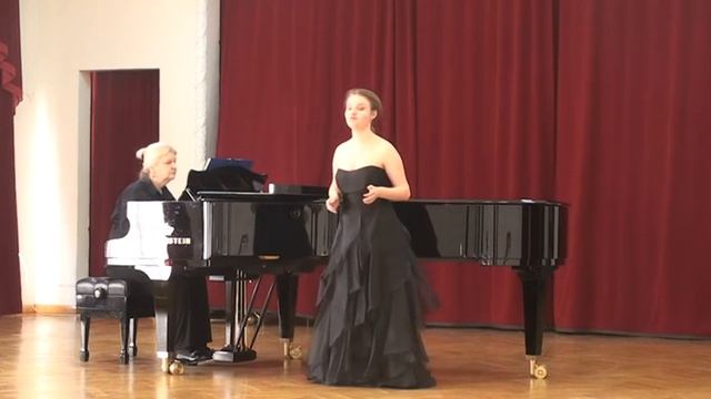 Ушакова Любовь. В.А.Моцарт- речетатив и ария Сюзанны из оперы "Свадьба Фигаро"