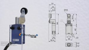 XCMD2115L5 Концевой выключатель XCM D2115L5