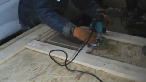 столярный стол готов