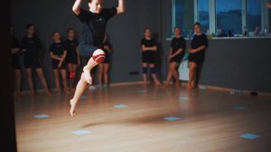 Современная хореография - дети репетиция