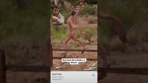 Real Deal Skin Walker or What? #fyp #Viralvideo #skinwalker #skinwalkers #cryptid #monsters