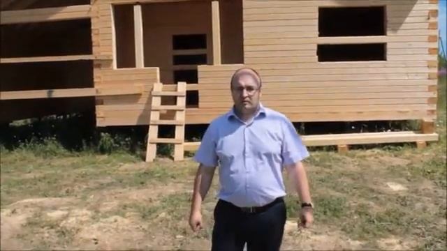 Дом из профилированного бруса в п. Пальники смотреть онлайн