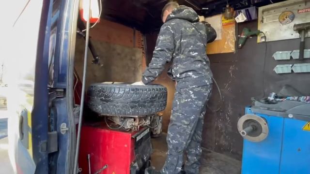 Мобильный шиномонтаж