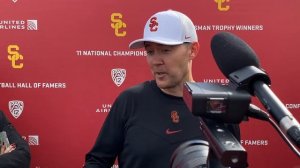 USC HC Lincoln Riley updates Addison, Mario Williams, addresses struggling defense