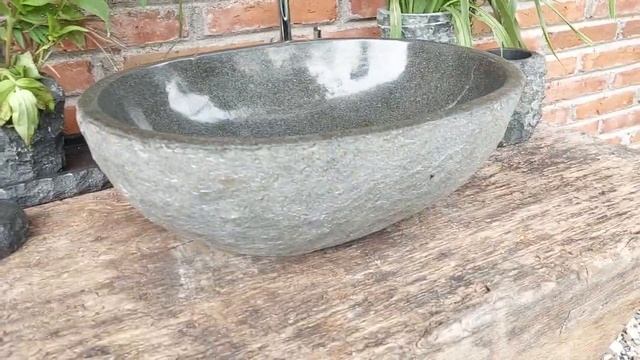 Раковина из речного камня 4080 смотреть онлайн