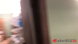 Электромонтаж в деревянном доме из бруса, комбинированным способом  скрытая + ретро проводка.