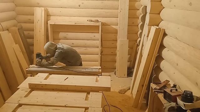 Сборка и монтаж обсады в бревенчатом доме смотреть онлайн