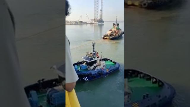 Anchor Barge for Marine construction work смотреть онлайн