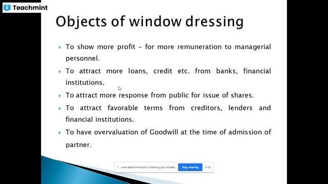 Window Dressing and Secret Reserve смотреть онлайн