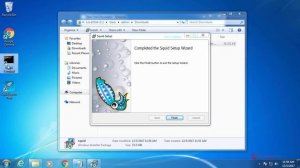 How to install Squid in Windows 7