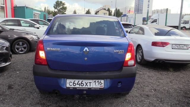 2006 Renault Logan. Start Up, Engine, and In Depth Tour. смотреть онлайн