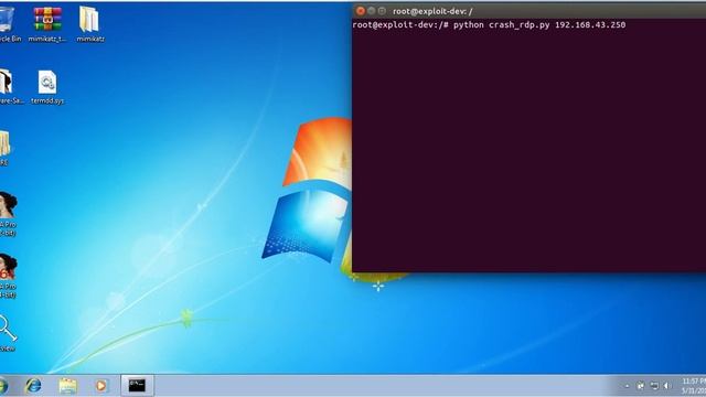 CVE-2019-0708  - 0day (BlueKeep)