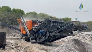 Мобильная роторная дробилка на гусеничном ходу Jono MFP130