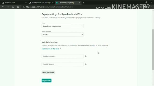 Free Hosting Static Website with Github & Netlify смотреть онлайн