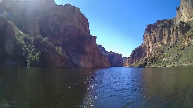 Canyon Lake Arizona Boat Ride смотреть онлайн