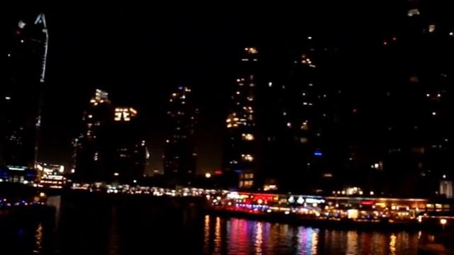 Вечерний Дубай. Dubai. OAE .