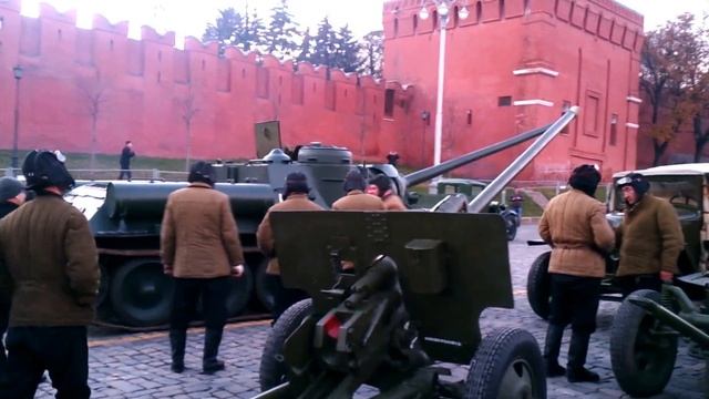 Выезд техники на демонстрационную площадку