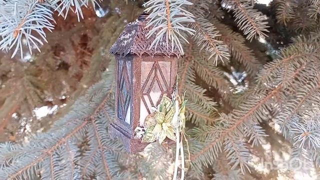 Ёлочная игрушка "Фонарик" для Новогоднего марафона 2021 от Ксении Захаровой смотреть онлайн