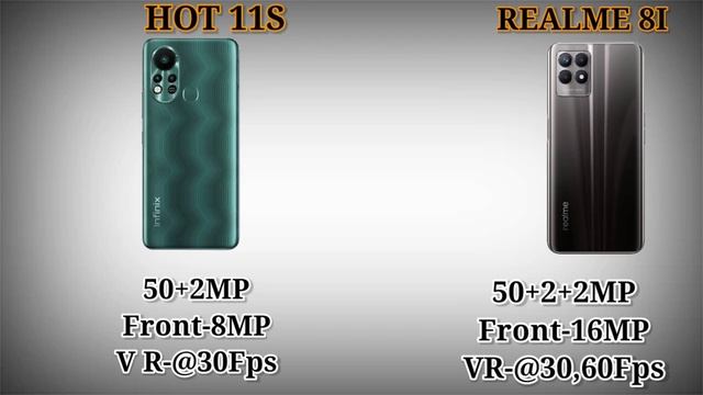 Infinix hot 11s | Infinix hot 11s vs Realme 8i | Hot 11s first look,price,specs,unboxing,camera || смотреть онлайн