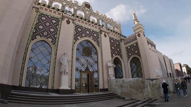 Павильон Казахстан. ВДНХ. Москва  Moscow VDNH