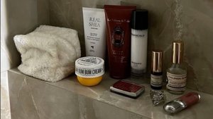 Расхламление и организация уходовой косметики в ванной // Последствия после SPF
