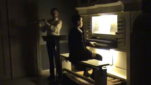 Глюк Мелодия из оперы Орфей и Эвридика Флейта и Орган Алексеевы Царь и Егор в темноте 2 480p