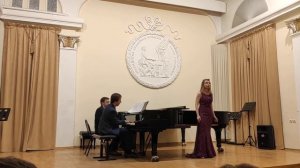 Марина Муравицкая - Бах ария сопрано BWV 30 18.11.2019