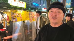 THUNDERSTORM and RAIN at Japanese Yatai Food Stall Гроза и дождь в японском продуктовом ларьке Yatai