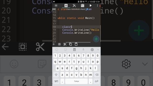 TELEFONDA KOD YAZ. C# Shell - .Net IDE смотреть онлайн