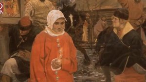 Ожившие полотна: Московская улица XVII века в праздничный день