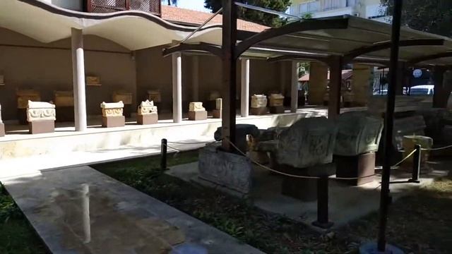 Археологический музей в Алании. Гуляем с павлинами. Стеклянный пол 29.09.2020