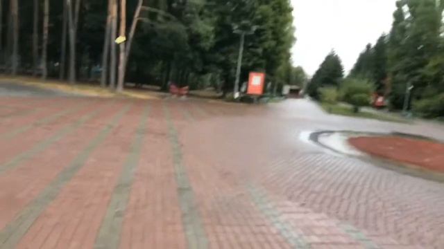 #Липецк. Прогулка по парку отменяется. Дождик у нас идёт. 02.10.2018