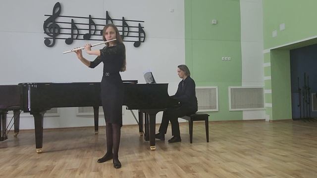 Егорова Василиса, 12 лет флейта, К.В.Глюк мелодия из оперы "Орфей". смотреть онлайн