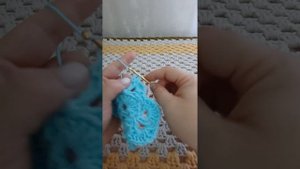 Накидка крючком