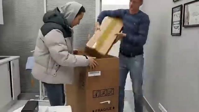 Доставка лазера "Bison" нашему клиенту! смотреть онлайн